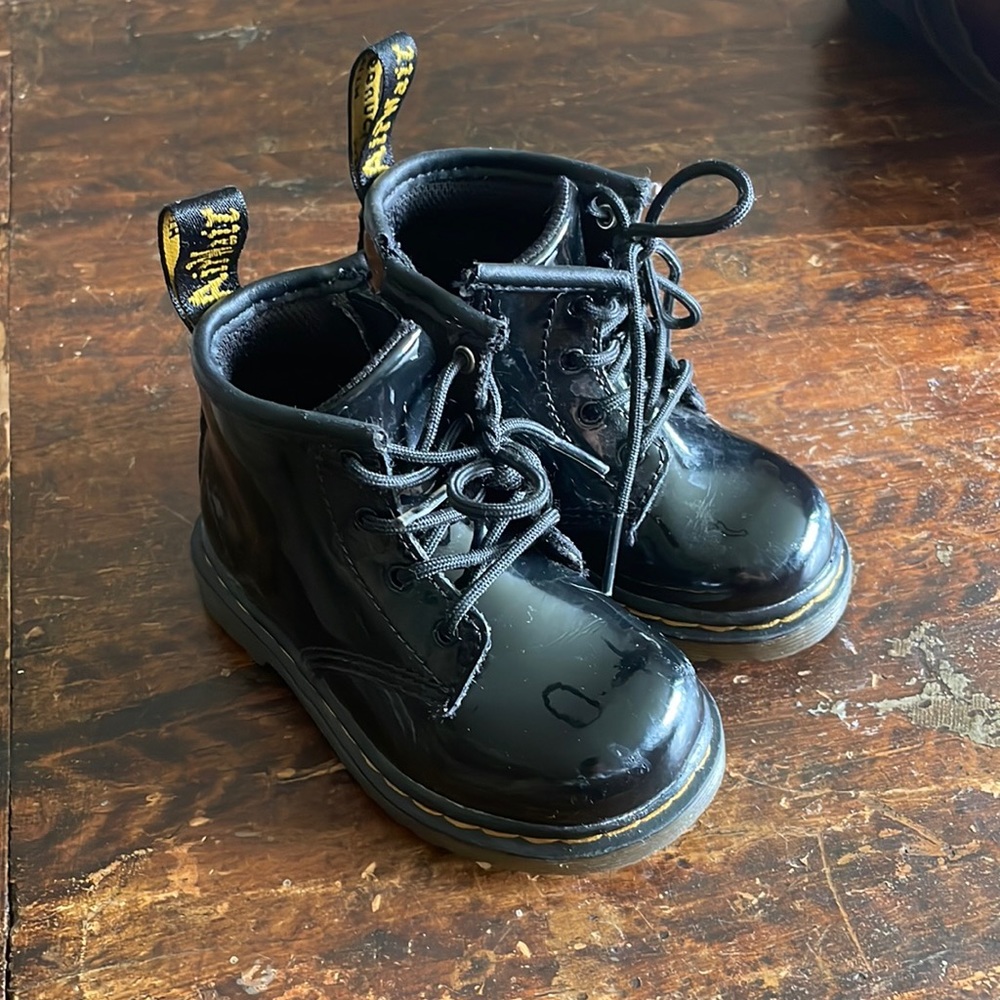 Dr. Martens Patent Leather Boots